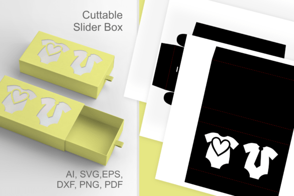 Baby Shower 3D SVG Favor Box Review