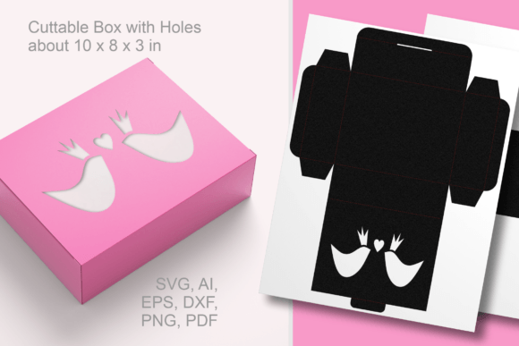 Birds in Love 3D SVG Gift Boxes Review