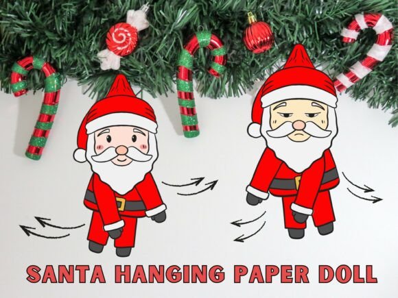 Christmas 3D SVG: Santa Paper Doll Review