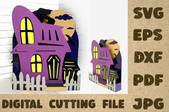Haunted House 3D SVG: A Publisher’s Review