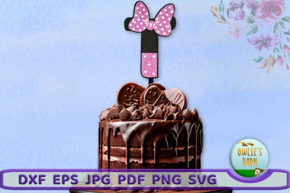 Polka-dot Monogram Letter T: 3D SVG for Birthdays