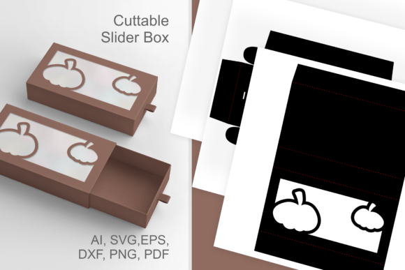 Review: 2 Pumpkins in Wide Cutout - Drawer Box