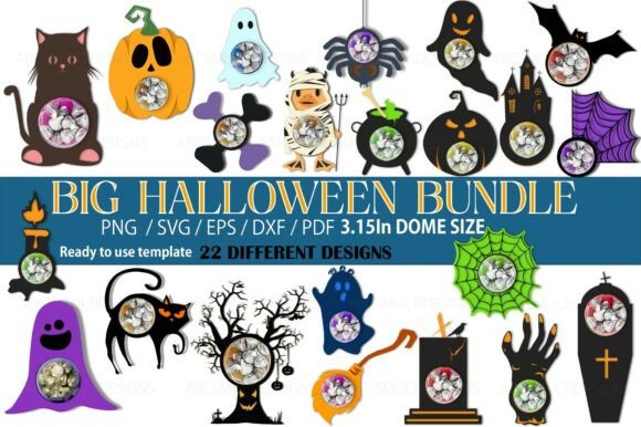 Spooky Halloween Candy Dome 3D SVG Review
