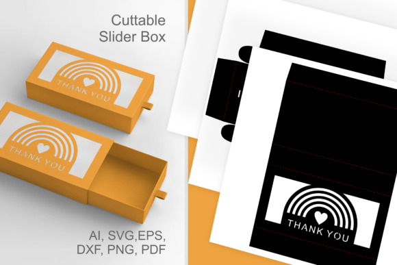 Thanksgiving 3D SVG: Rainbow Thank You Box Review